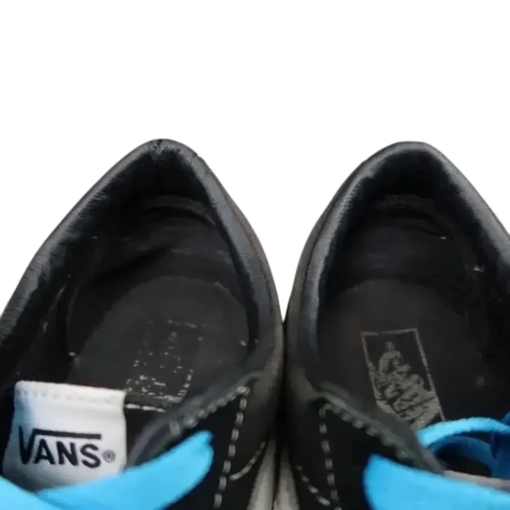 Vans Shoes Kids 5 Sneakers Old Skool Skate Casual Black Suede Canvas Trainer Low